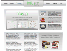 Tablet Screenshot of infusionpos.com